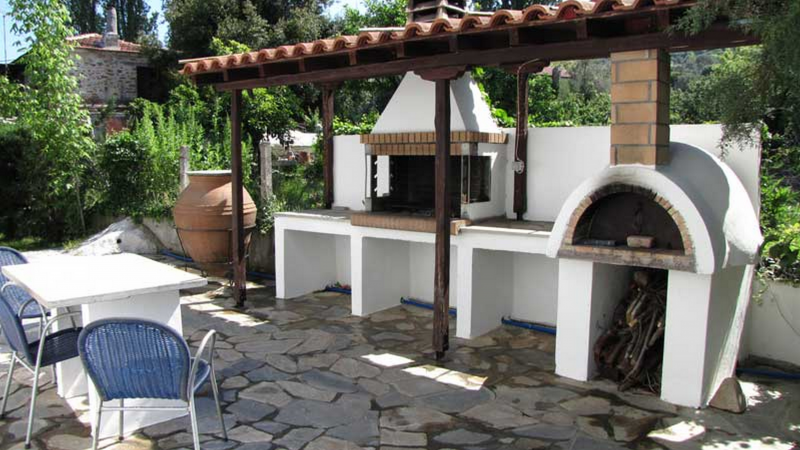 exterior view from villa - BBQ