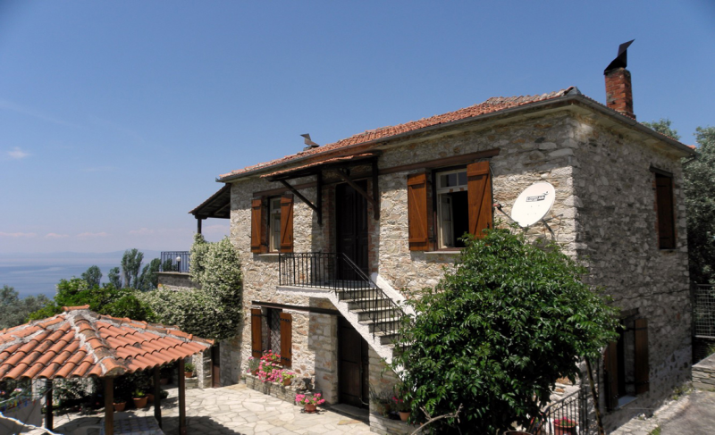 exterior view