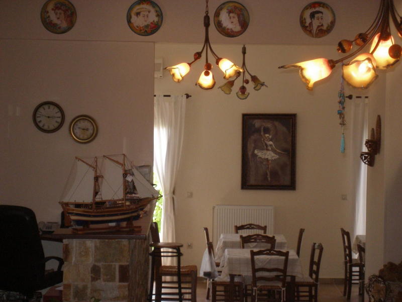 interior view reception, bar, living room