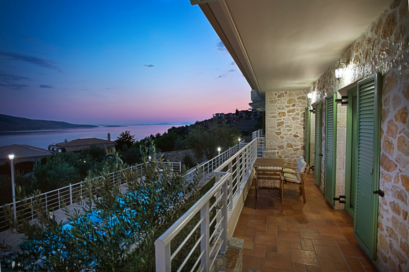 view from villa Galini
