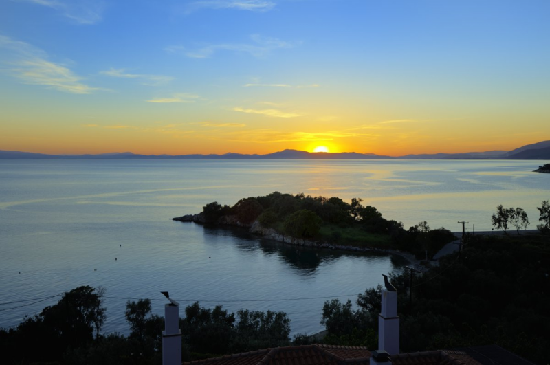 Sunset # View from villa Anthyllion